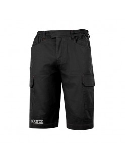 PANTALÓN BERMUDA SPARCO CARGO TALLA NEGRA. XXL
