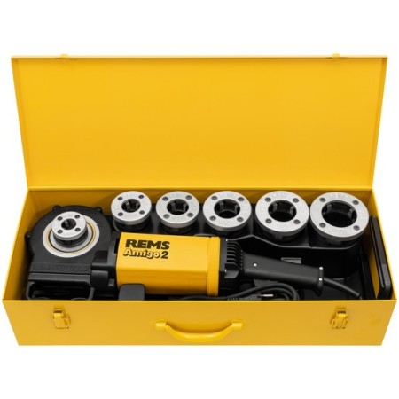 Rems Amigo 2 Set R Filettatrice 1/2+3/4+1+1 1/4+1 1/2+2