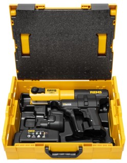 Rems Akku-Press 14V ACC Basic-Pack L-Boxx Pinzatrice a...
