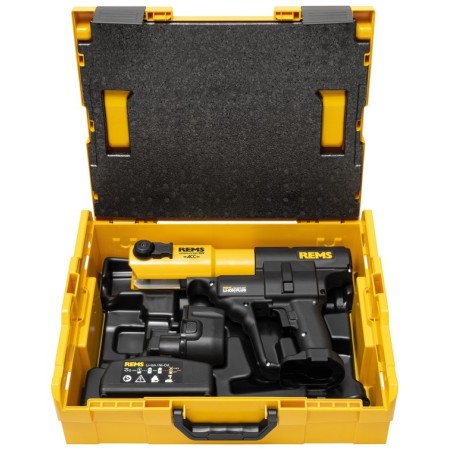 Rems Akku-Press 14V ACC Basic-Pack L-Boxx Pinzatrice a batteria