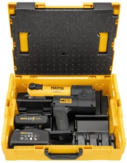 Rems Akku-Press 22V ACC Basic-Pack L-Boxx Agrafeuse sur...