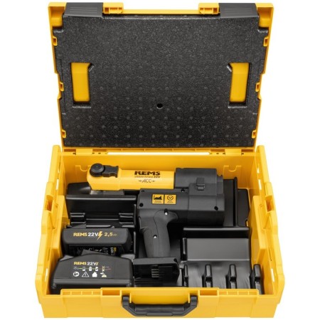 Rems Akku-Press 22V ACC Basic-Pack L-Boxx Heftklammer
