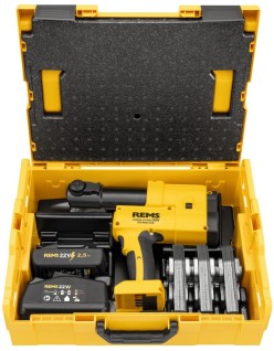 Rems Akku-Press 22V Connected Set M Pinzatrice a batteria...