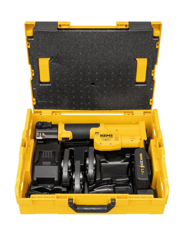 Rems Mini-Press S 22V ACC Set V Akku-Tacker...