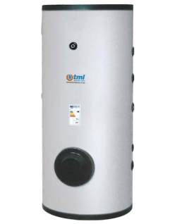 Tml ELX01000R Accumulo acqua calda lt. 1000 in acciaio inox AISI 316L coibentazione rigida