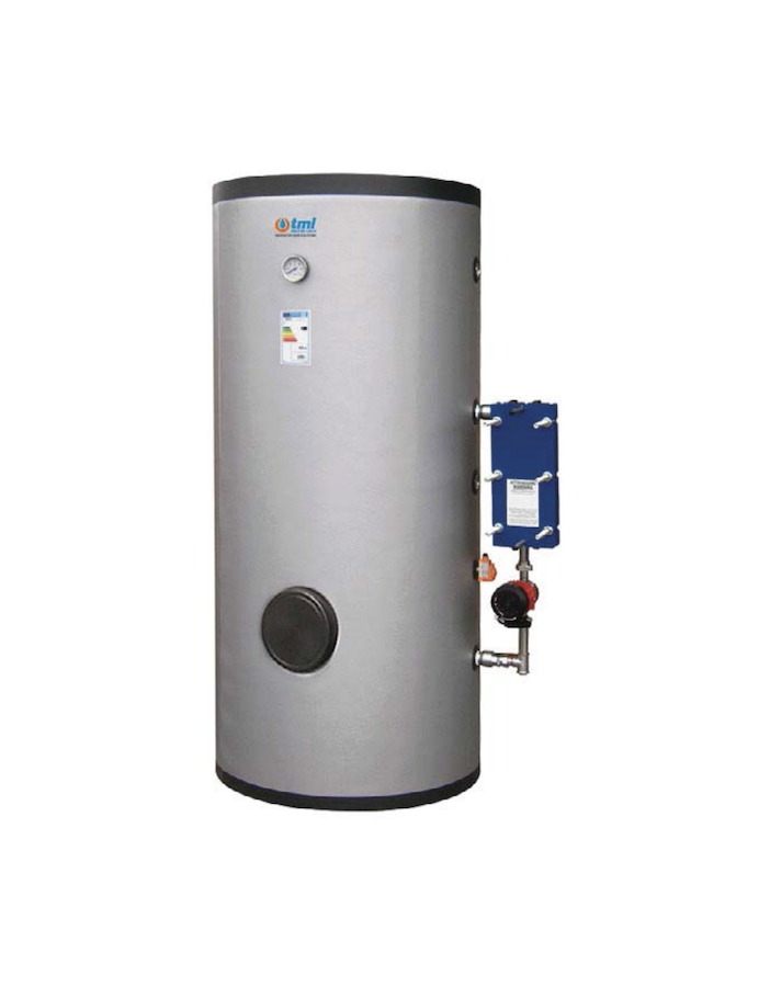 Tml PRV01500116R Preparador rápido con intercambiador de calor inspeccionable lt. 1500 Vidrio porcelánico aislante rígido