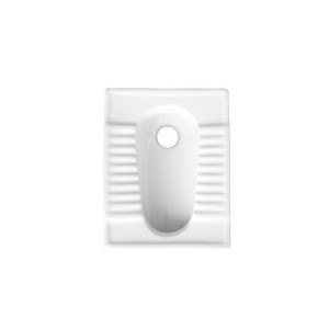 Lindi LINPHA Vaso alla turca rettangolare cm. 52X41 bianco