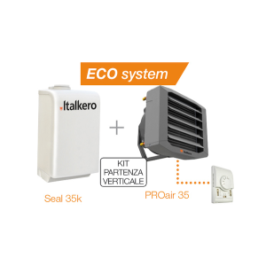 Système Italkero ECO : Seal 35k + PROair 35 + kit de démarrage vertical