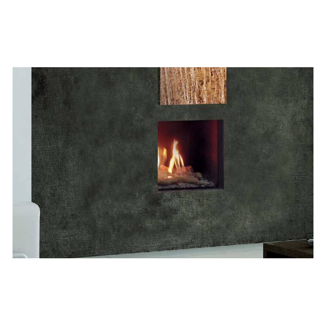 Italkero QUADRO 40 Brasero empotrable de interior Inox gas natural 15,5 kw