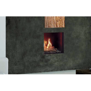 Italkero QUADRO 40 Built-in brazier indoor Inox gas LPG 15.5 kw