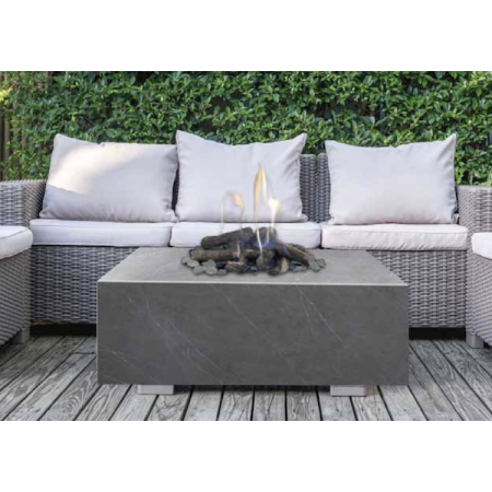 Italkero QUADRO 40 Braciere da incasso outdoor Inox a gas GPL 17,5 kw
