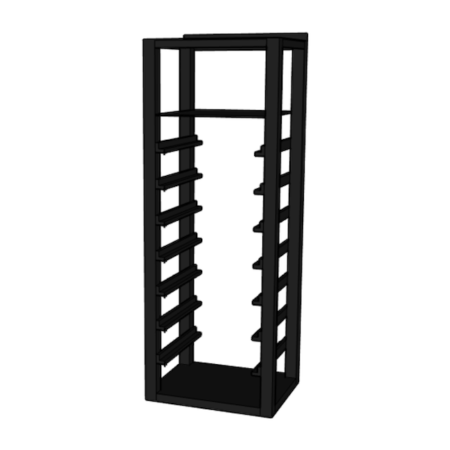 ZCS ZST-RACK-H1 Rack per montaggio batterie...