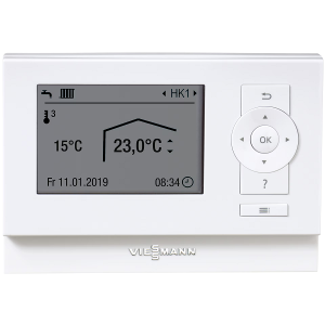 Viessmann VITOTROL 200-E Wired Remote Control (PlusBus...