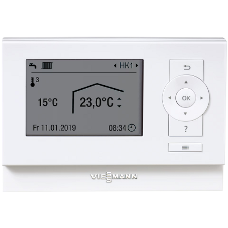 Viessmann VITOTROL 200-E Wired Remote Control (PlusBus Utility)
