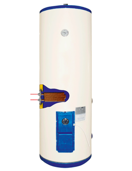 Coterm BTE500 scaldabagno elettrico misto termo 500lt. a basamento 1x230V 5000W