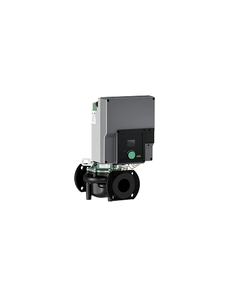 Wilo Yonos GIGA2.0-I 100/1-11/4,0 Pompa singola a motore ventilato ad alta efficienza IE5, tipo in-line regolata elettronicamente, completa di trasduttore di pressione differenziale. Alim. 3~400 V/50 Hz. Bocche flangiate DN 100 PN 16