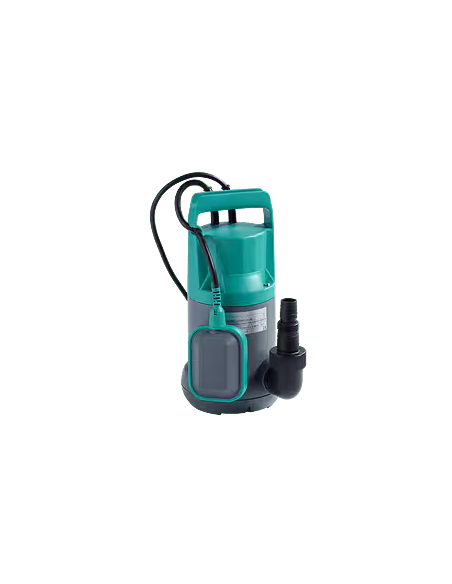 Wilo Initial DRAIN 10-7 Pompa sommergibile portatile automatica con galleggiante. Temperatura liquido: da +5 a +35. Profondita' di immersione: 5 m. Passaggio solidi: 5 mm. Livello asp. minimo: 20 mm. Frequenza: 50 Hz, Tensione: 230 V